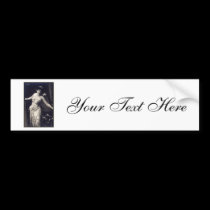 Show Girl circa 1920 Bumper Stickers
