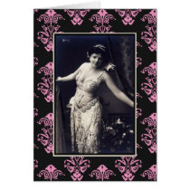 Show Girl circa 1920 Card