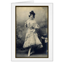 Show Girl Risque French Cards