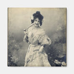 Show Girl Risque French Fridge Magnet