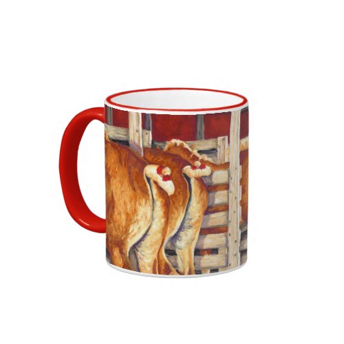 Show Girls Belgian Horses zazzle mug