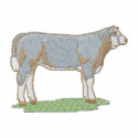 Show Heifer embroidered shirts