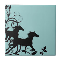 Show Horse Ceramic Tile