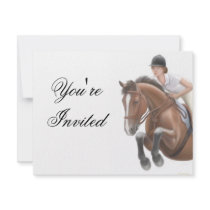 Show Jumper Invitation by twopurringcats Show Jumper Invitation