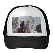 Show Jumping Ferris Wheel Trucker Hat