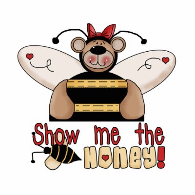 Show Me the Honey Bumble Bear Photo Cutouts by cutespot