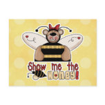 Show Me the Honey Bumble Bear Post Card