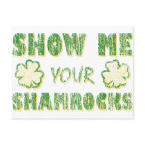 Show Me Your Shamrocks Postcards