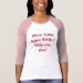 Ladies 3/4 Sleeve Raglan (Fitted)