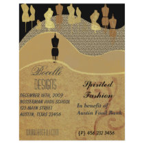 Show & Stylist Fashion Personalized Flyer