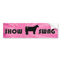 Show Swag Bumper Sticker bumper stickers