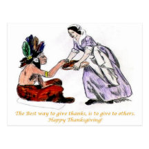 Show Thanks by Giving Postcard