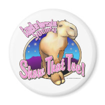 Show That Toe! Fridge Magnet
