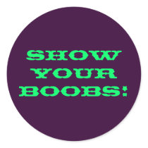 Show your Boobs! stickers
