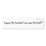 Show your Paintball Pride Bumper Stickers