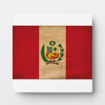 Show your Peru Pride! Display Plaques