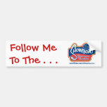 Showboat Drive in Bumper Sticker bumper stickers