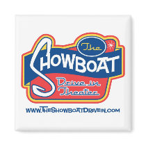 Showboat Drive in Refridgerator Magnet by ShowboatDrivein Showboat Drive in Refridgerator Magnet