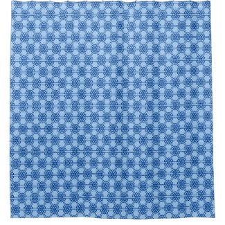 Shower Curtain - Blue Florets