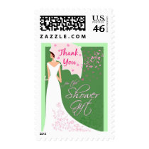 Shower Gift Thank You Postage Stamp