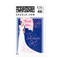 Shower Gift Thank You Postage Stamp