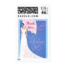 Shower Gift Thank You Postage Stamp