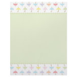 Shower Letterhead or Menu - Umbrella