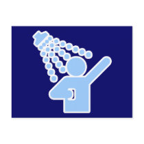 Shower Postcard