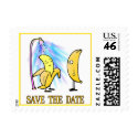 Shower: Save the Date postage by celebrationZ Shower: Save the Date postage