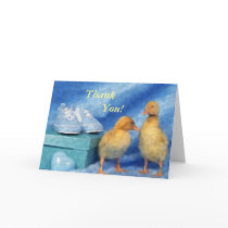 Shower Thank You Greeting Cards