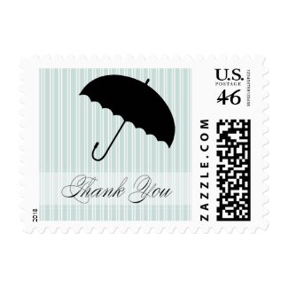 Shower Thank You Postage stamp