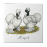 Showgirl Bantams Ceramic Tile