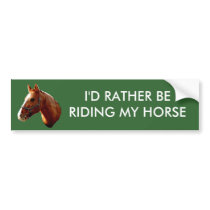 Showing Off - bumper sticker