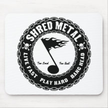 Shred Metal Mouse Pads
