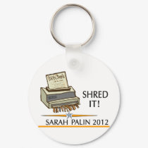 Shred the constitution keychains