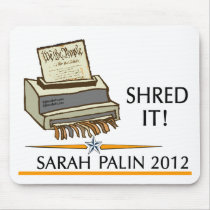 Shred the constitution mousepads by 2GIOSdotCOM Shred the constitution mousepads
