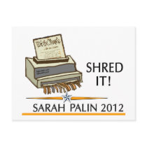Shred the constitution postcards by 2GIOSdotCOM Shred the constitution postcards