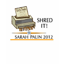 Shred the constitution t-shirts
