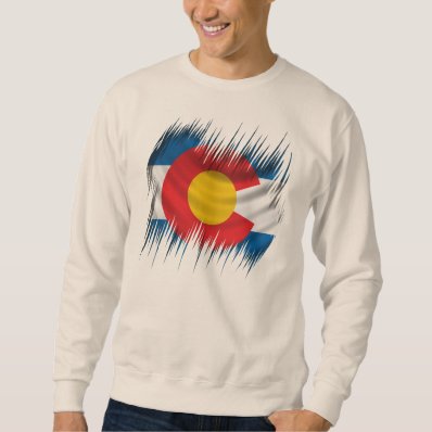 Shredded Colorado Pullover Sweatshirt