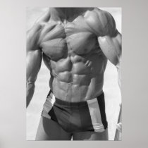 Shredded Gym Wall Poster