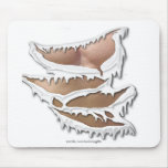 SHREDDED, TORN, RIPPED Shirt Mousepad