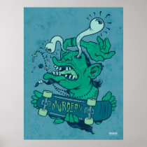 Shredder  (subdued color) posters
