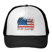 Shredders American Flag Mesh Hats
