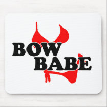 Shredders Bow Babe Mouse Pad