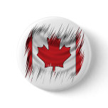 Shredders Canadian Flag Pinback Button