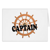 Shredders Captain Greeting Card