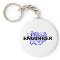 Shredders Engineer Keychain