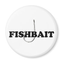 Shredders Fishbait Fridge Magnets