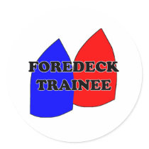 Shredders Foredeck Trainee Sticker