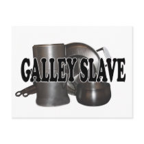Shredders Galley Slave postcards